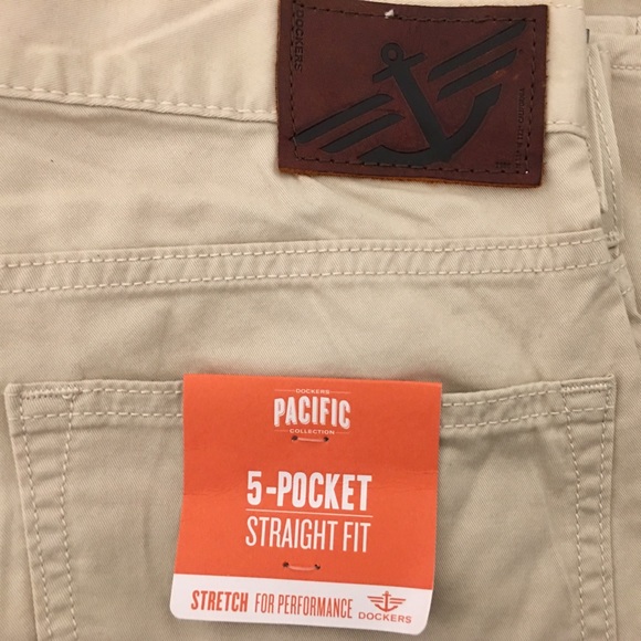 Dockers 5 Pocket Pants Straight Fit, Size 30/30 - Picture 5 of 5